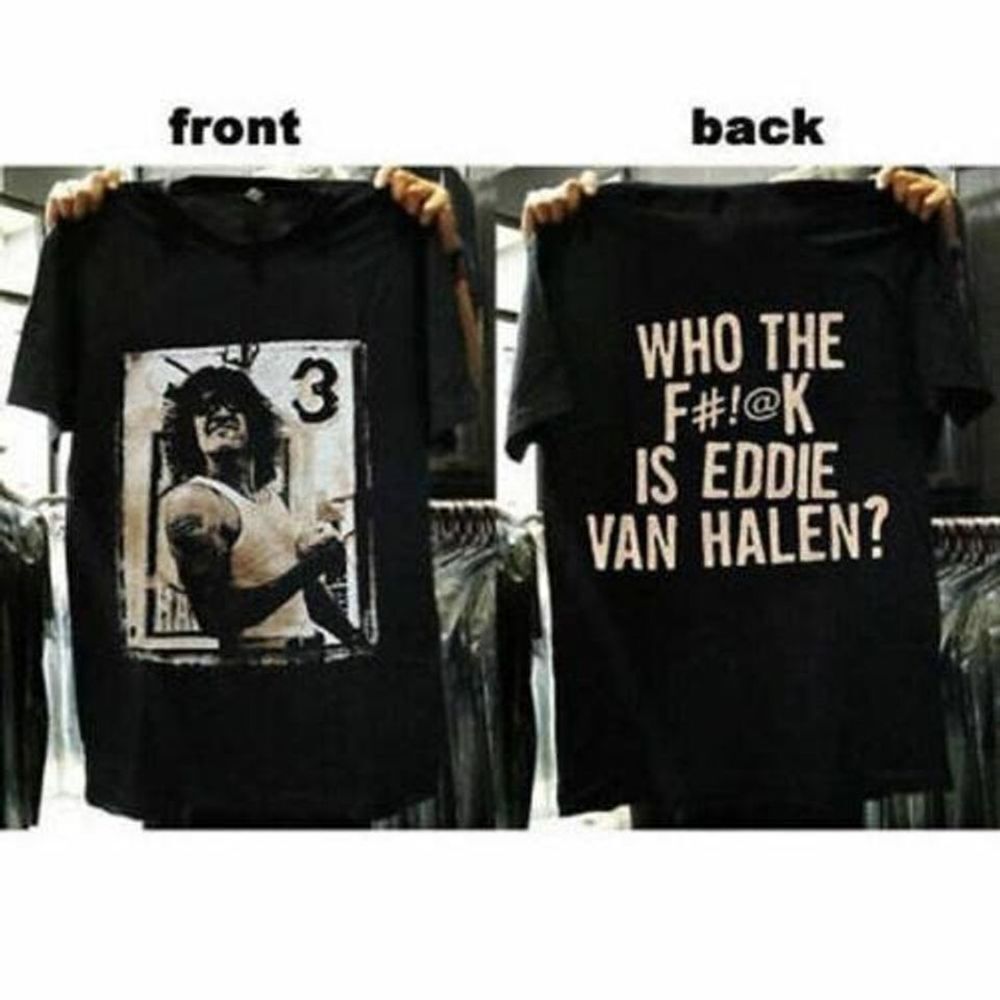 Who The Is Van Funny Meme Graphic Fan Gift Unisex 2 Sided T-Shirt